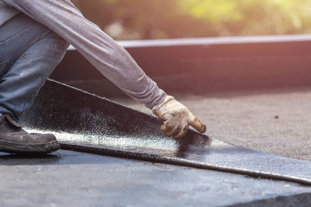 Professional Waterproofing technician working in Catlett, VA